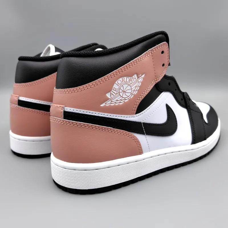 AIR JORDAN 1 MID (エア ジョーダン 1 ミッド) DQ8426-100 28.5cm ホワイト/ラストピンク/ブラック 新品 6 snisellya