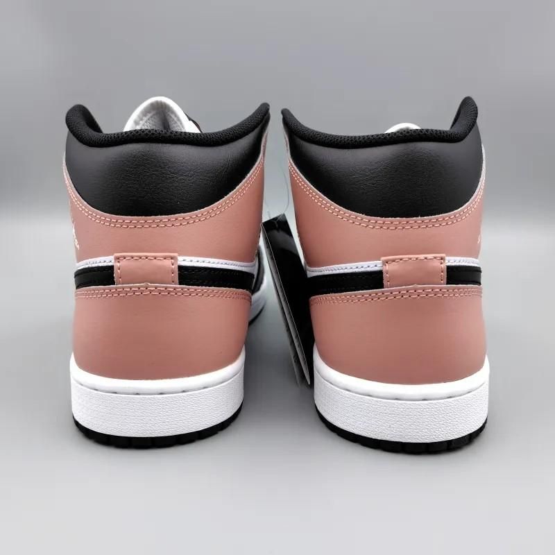 AIR JORDAN 1 MID (エア ジョーダン 1 ミッド) DQ8426-100 28.5cm ホワイト/ラストピンク/ブラック 新品 9 snisellya