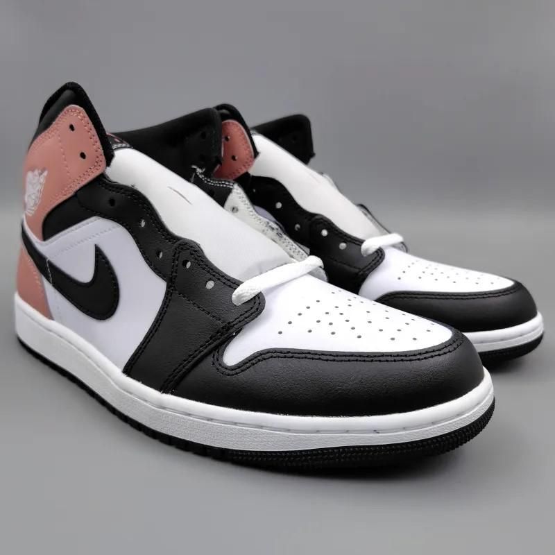 AIR JORDAN 1 MID (エア ジョーダン 1 ミッド) DQ8426-100 28.5cm ホワイト/ラストピンク/ブラック 新品 2 snisellya