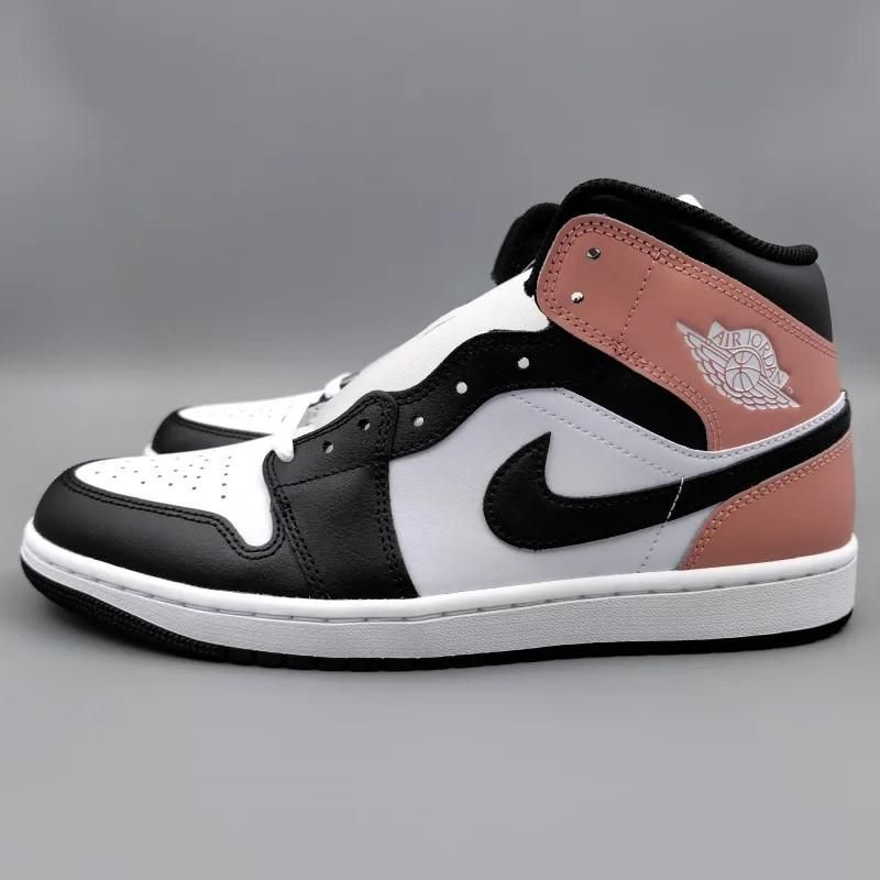 AIR JORDAN 1 MID (エア ジョーダン 1 ミッド) DQ8426-100 28.5cm ホワイト/ラストピンク/ブラック 新品 3 snisellya