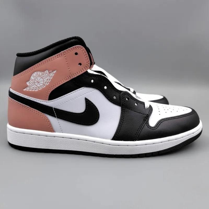 AIR JORDAN 1 MID (エア ジョーダン 1 ミッド) DQ8426-100 28.5cm ホワイト/ラストピンク/ブラック 新品 4 snisellya