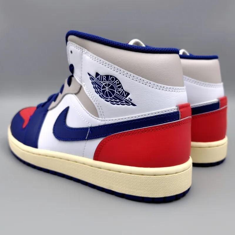 AIR JORDAN 1 MID Rare Air (エア ジョーダン 1 ミッド レア エア) DQ8426-102 28.5cm ホワイト/ユニバーシティレッド/グレー/ロイヤルブルー 新品 5 snisellya