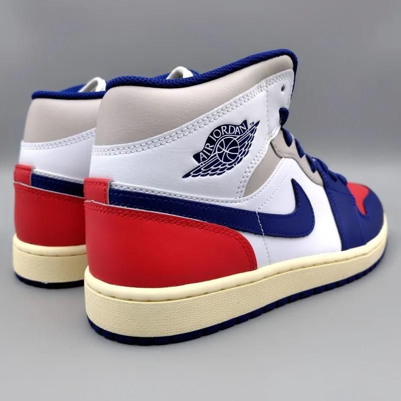 AIR JORDAN 1 MID Rare Air (エア ジョーダン 1 ミッド レア エア) DQ8426-102 28.5cm ホワイト/ユニバーシティレッド/グレー/ロイヤルブルー 新品 6 snisellya