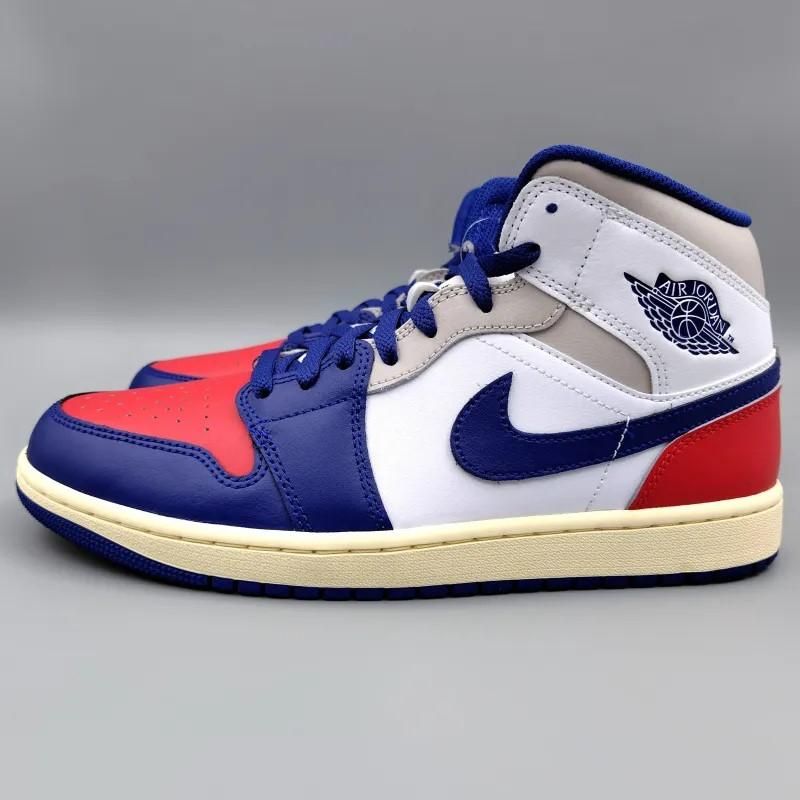 AIR JORDAN 1 MID Rare Air (エア ジョーダン 1 ミッド レア エア) DQ8426-102 28.5cm ホワイト/ユニバーシティレッド/グレー/ロイヤルブルー 新品 3 snisellya