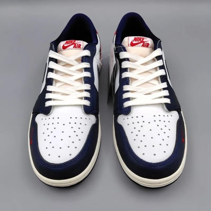 AIR JORDAN 1 LOW OG Howard University/GymRed Navy (エア ジョーダン 1 ロー OG ハワード ユニバーシティ/ジムレッド ネイビー)HQ2993-100 28.5cm 新品 8 snisellya