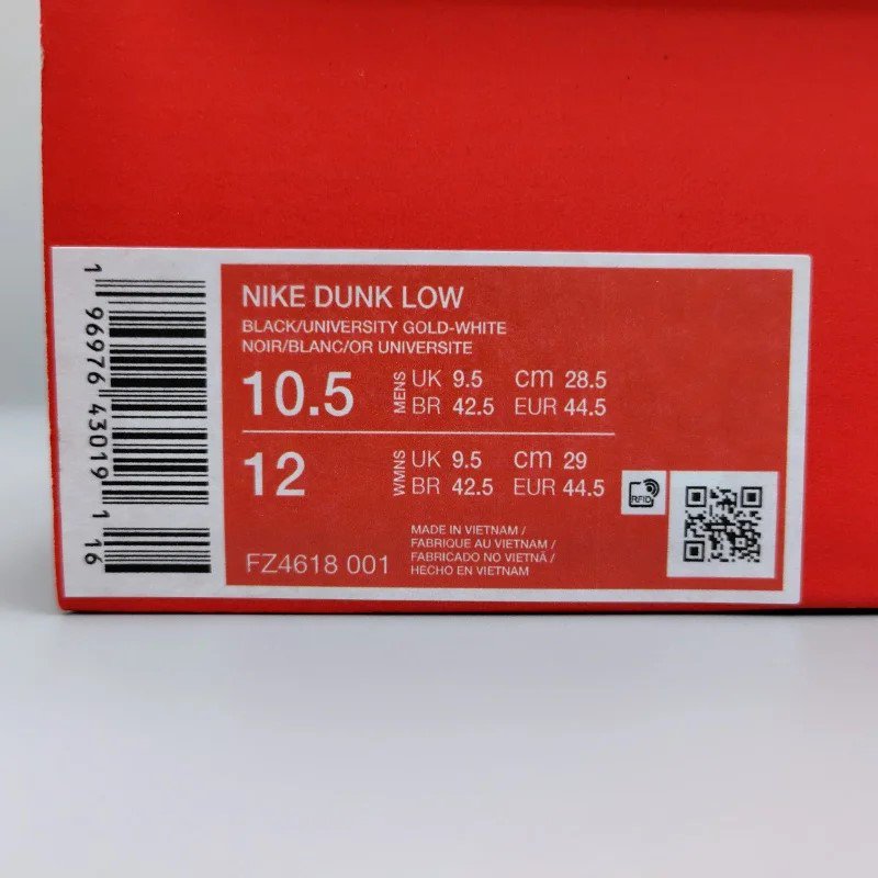 NIKE DUNK LOW RETRO FZ4618-001 28.5cm ֥å/ۥ磻/˥Сƥ  13 snisellya