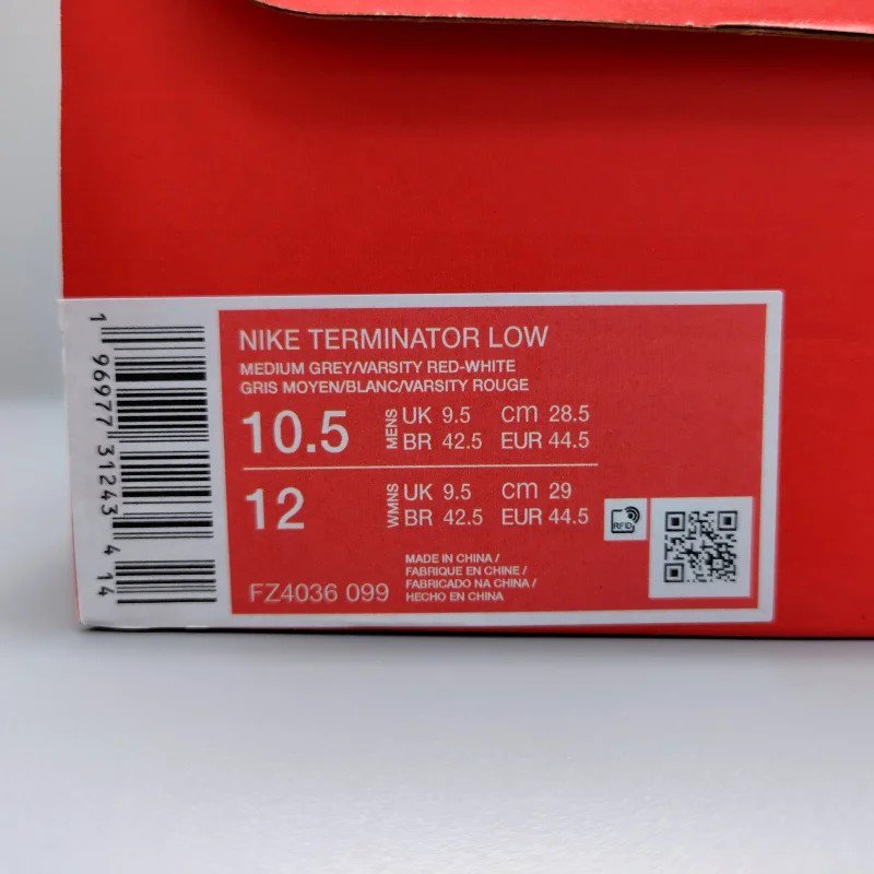 NIKE TERMINATOR LOW OG(ʥ ߥ͡  OG) FZ4036-099 28.5cm ߥǥ॰졼/ۥ磻/Сƥå  13 snisellya