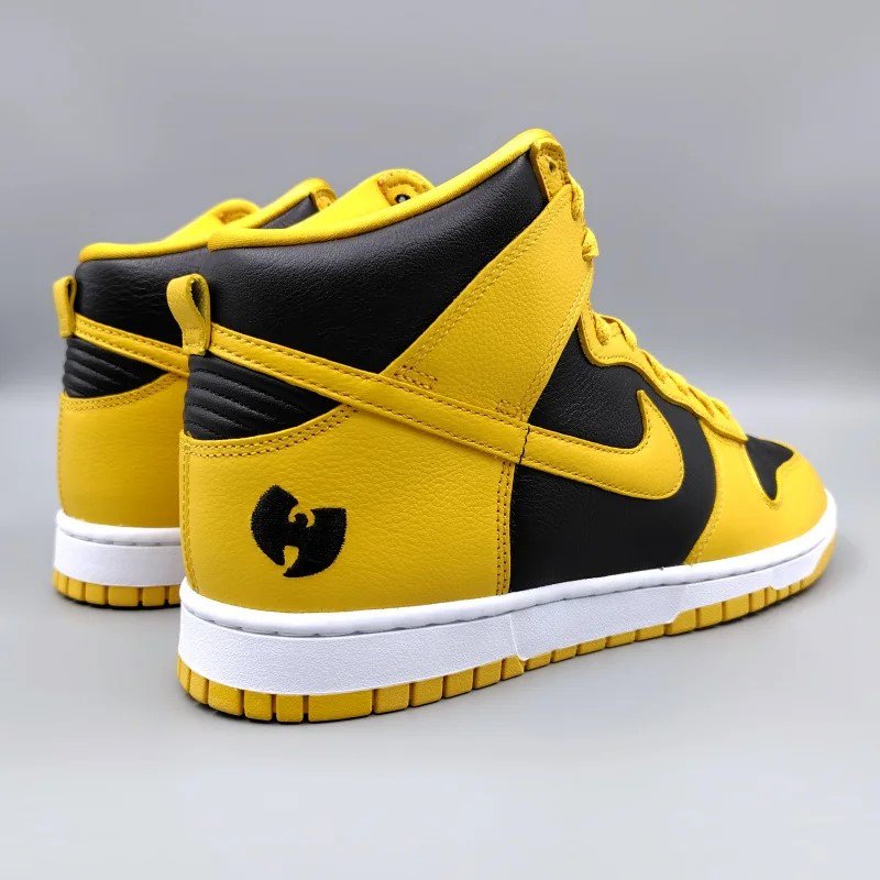 NIKE DUNK HIGH RETRO PRMxWu-Tang Clan(ʥ 󥯥ϥ ȥx󥯥) HJ4320-001 28.5cm BLACK/POLLEN/WHITE  6 snisellya