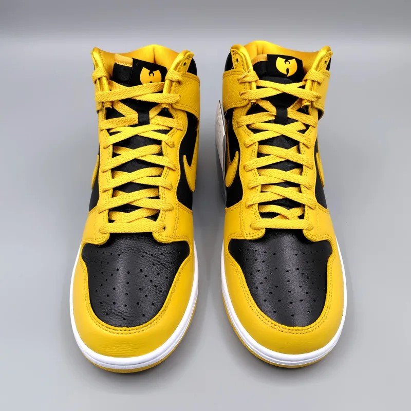 NIKE DUNK HIGH RETRO PRMxWu-Tang Clan(ʥ 󥯥ϥ ȥx󥯥) HJ4320-001 28.5cm BLACK/POLLEN/WHITE  8 snisellya