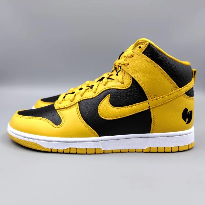 NIKE DUNK HIGH RETRO PRMxWu-Tang Clan(ʥ 󥯥ϥ ȥx󥯥) HJ4320-001 28.5cm BLACK/POLLEN/WHITE  3 snisellya