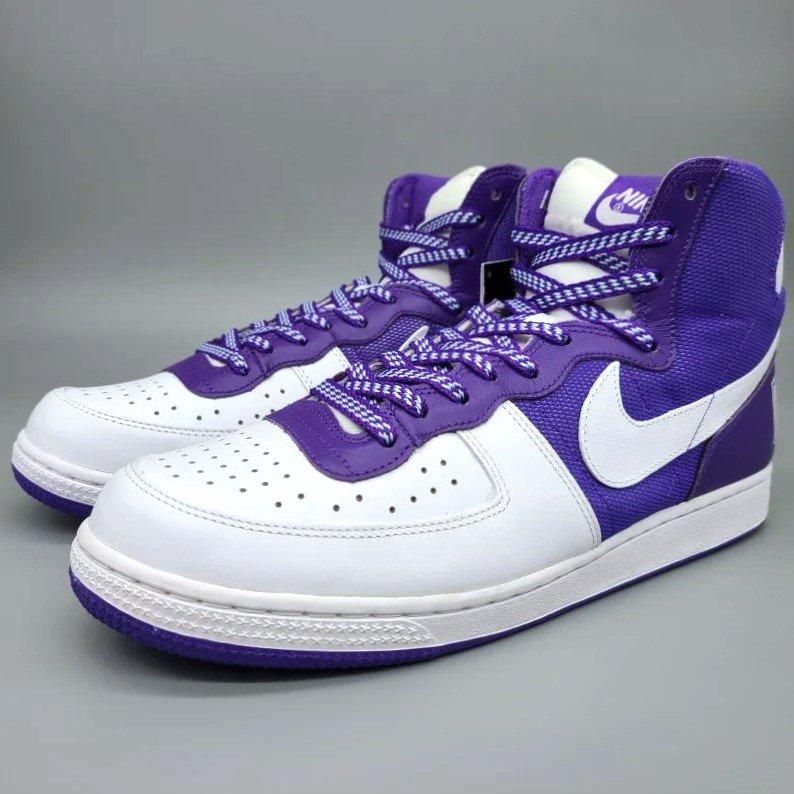 NIKE TERMINATOR HI,301747-113,ホワイト/パープル|snisellya