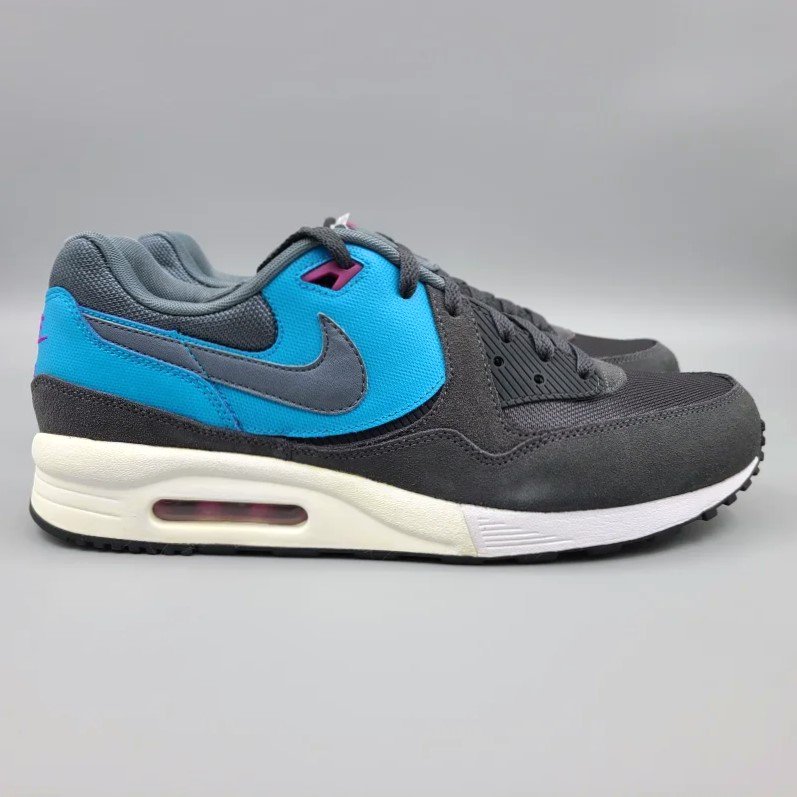 NIKE AIR MAX LIGHT 631722-014 灰/青|snisellya