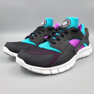 NIKE HUARACHE FREE RUN (ʥ ϥ ե꡼ ) 510801-036 28.5cm ֥å/ѡץ/֥롼 