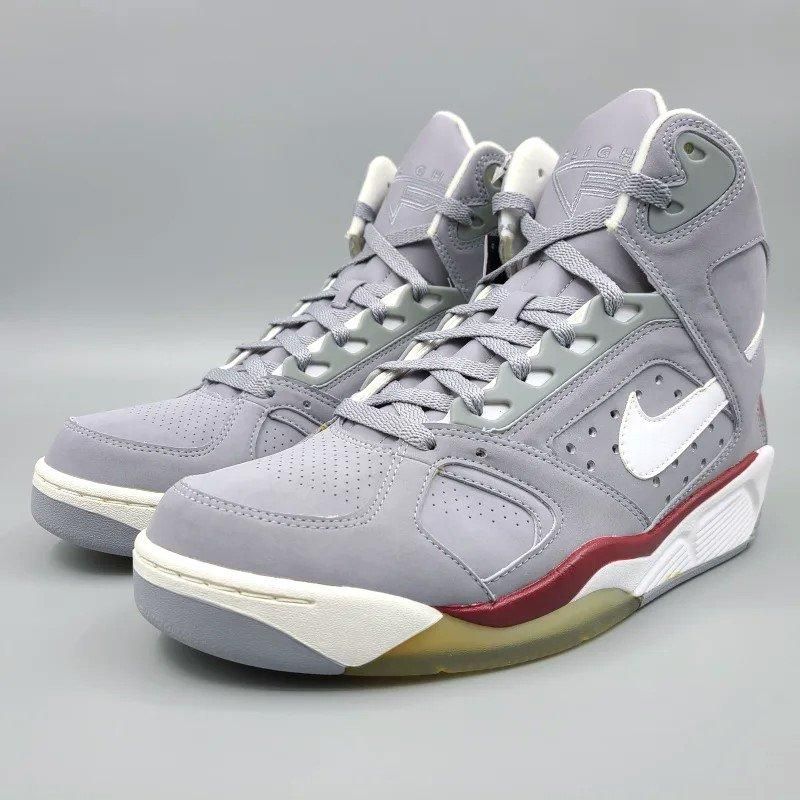 NIKE FLIGHT LITE HIGH,329984-012,灰/白|snisellya