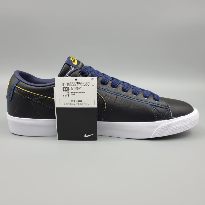 NIKE SB ZOOM BLAZER LOW GT BQ6389-001 黒|snisellya