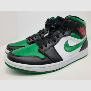 AIR JORDAN 1 MID( 硼 1 ߥå) 554724-067 28.5cm  ֥å/꡼/ۥ磻