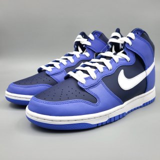 NIKE DUNK HIGH RETRO(ʥ  ϥ ȥ) DJ6189-400 28.5cm MEDIUM BLUE/NAVY/WHITE  