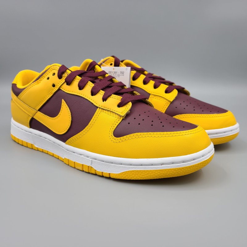 NIKE DUNK LOW RETRO,DD1391-702,エンジ/黄色|snisellya