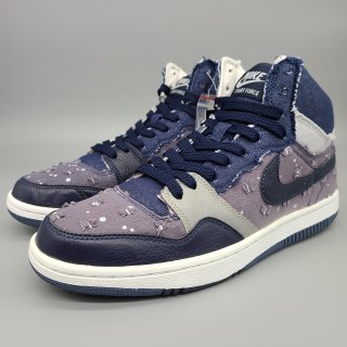 NIKE COURT FORCE HIGH PREMIUM DENIM(ʥ  ե ϥ ץߥ ǥ&#12794;) 313941-441 28.5cm 