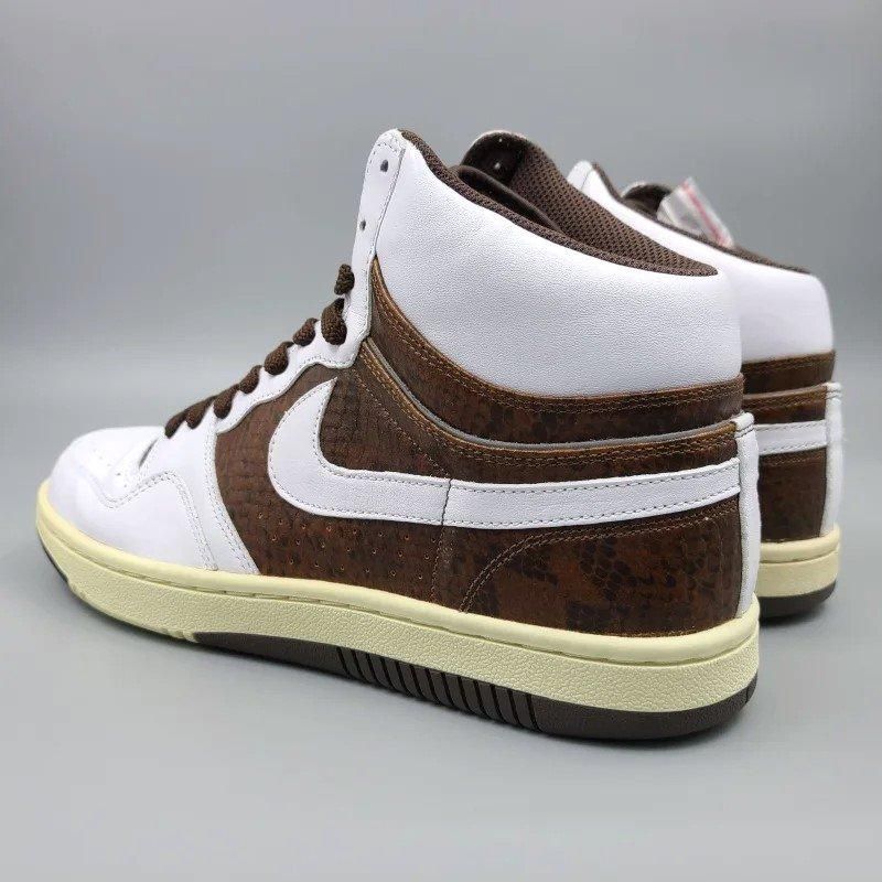 quavonike dunk  high premium brown python