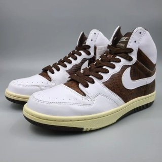 NIKE COURT FORCE HIGH PREMIUM PYTHON(ʥ  ե ϥ ץߥ ѥ) 313941-112 WHITE/BROWN 28cm 