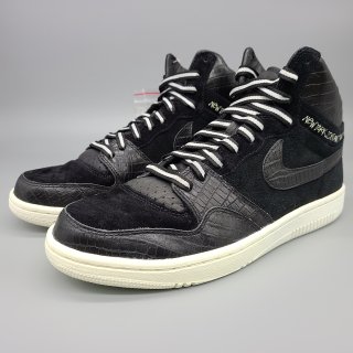 NIKE COURT FORCE HIGH STUSSY(ʥ  ե ƥ塼) 312270-001 BLACK/BLACK-SAIL 29cm 