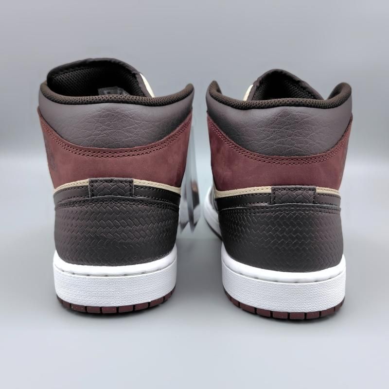 エアジョーダン 1 MID SE 27.5cm/ベージュ/ブラウン ナイキ NIKE エア ジョーダン 1 ミッド SE AIR JORDAN 1 MID SE