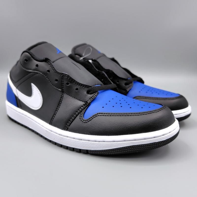 エア ジョーダン 1 ロー 553558-042 ブラック/ロイヤル/ホワイト