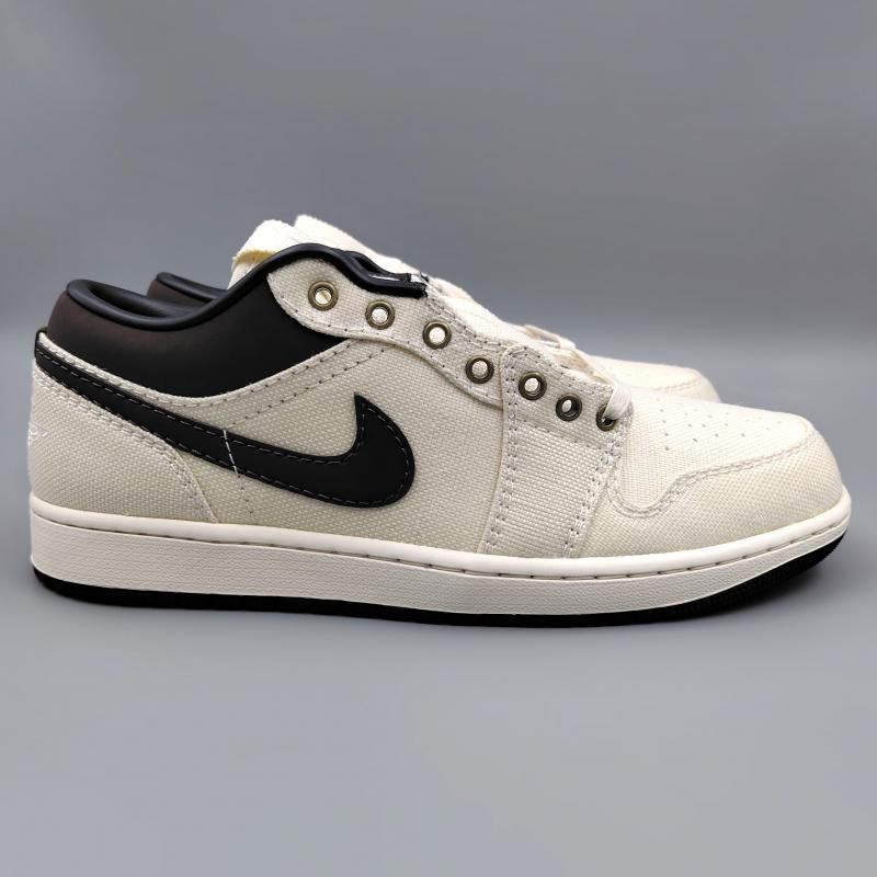 エア ジョーダン 1 ロー PRM IB8058-110 アイボリー/ブラウン