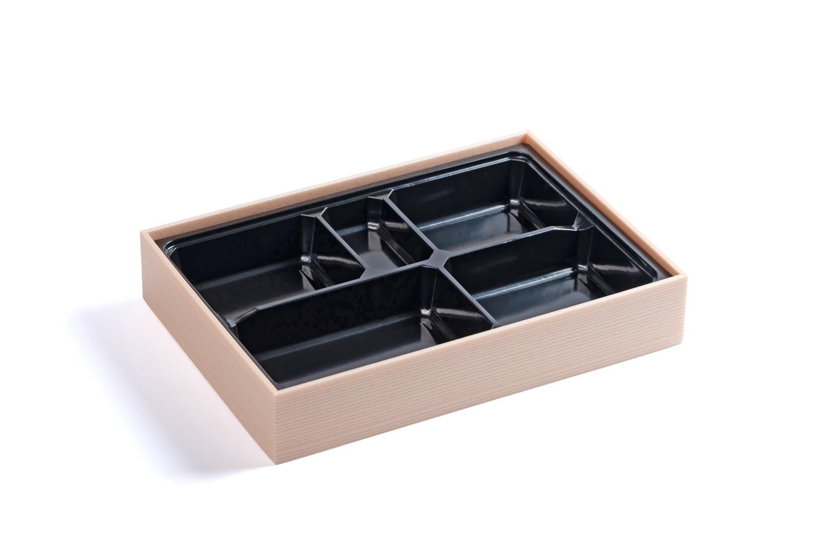 高野切　高精細複製　豪華折帖　木箱入り　書芸文化院　昭和40年 黒木クラフト工房・みやざき杉の折箱6寸（19×13cm）｜低座の椅子