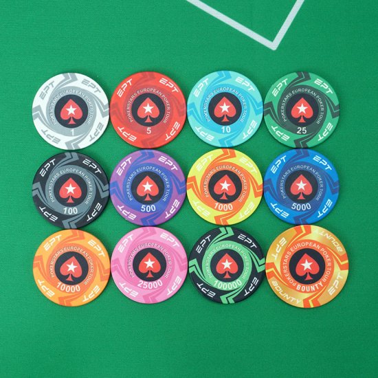 EPTポーカーチップ200枚セット - アミューズメントカジノ製品販売店PGP