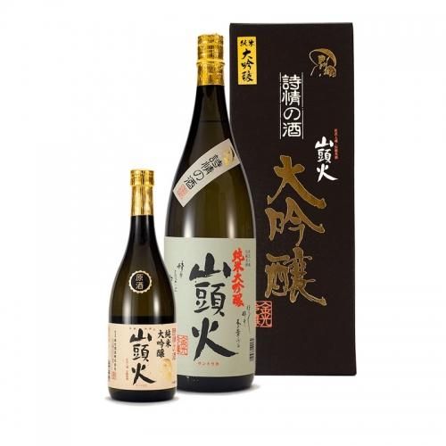 山頭火純米大吟醸　1,800ml - 金光酒造