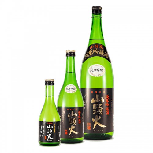 金光酒造 詩情の酒 山頭火 純米吟醸 1.8L瓶 x 6本ケース販売 (清酒