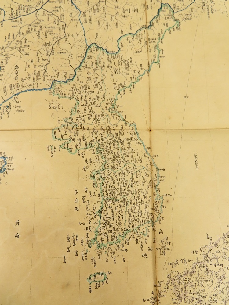 神戸 古本買取 古書出張買取 朝鮮 竹島 清国 古地図