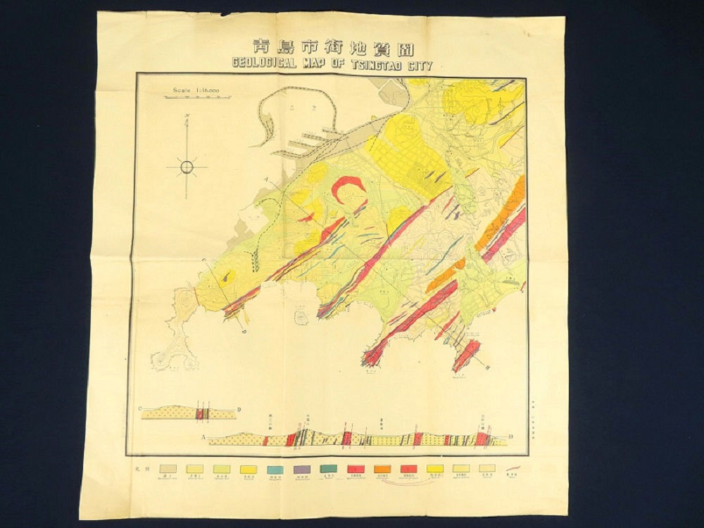 中国 青島 山東省関係 47枚一括 戦跡 市街 古地図 資料 戦前絵葉書e4 
