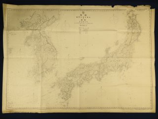 日本 本州九州及四国 附朝鮮 海図