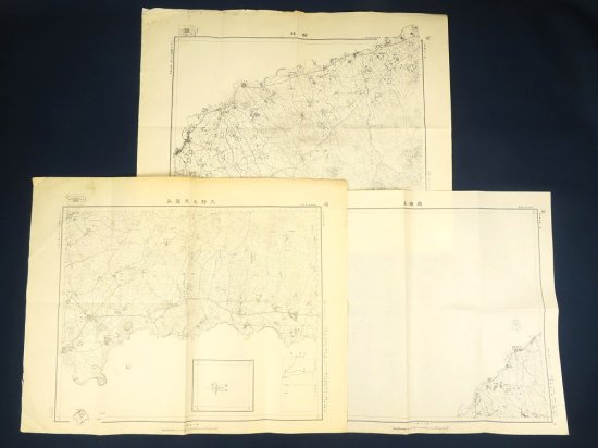 朝鮮 済州島 5万分1 秘 地形図 大静及馬羅島、翰林、飛揚島【あかつき書房】神戸 古地図買取 灘/六甲/芦屋/西宮/大阪/京都