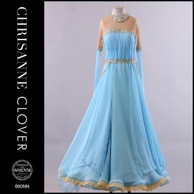 CHRISANNE クリスアン ドレス ノエミボールルームドレス フォレストグリーン - クリスアン