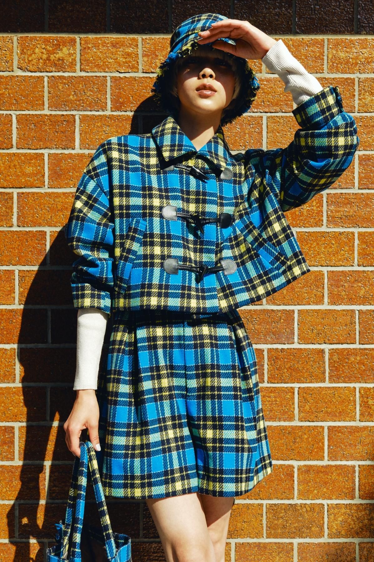 Reflect チェック柄 キュロットパンツ 11/L チェックキュロットパンツ