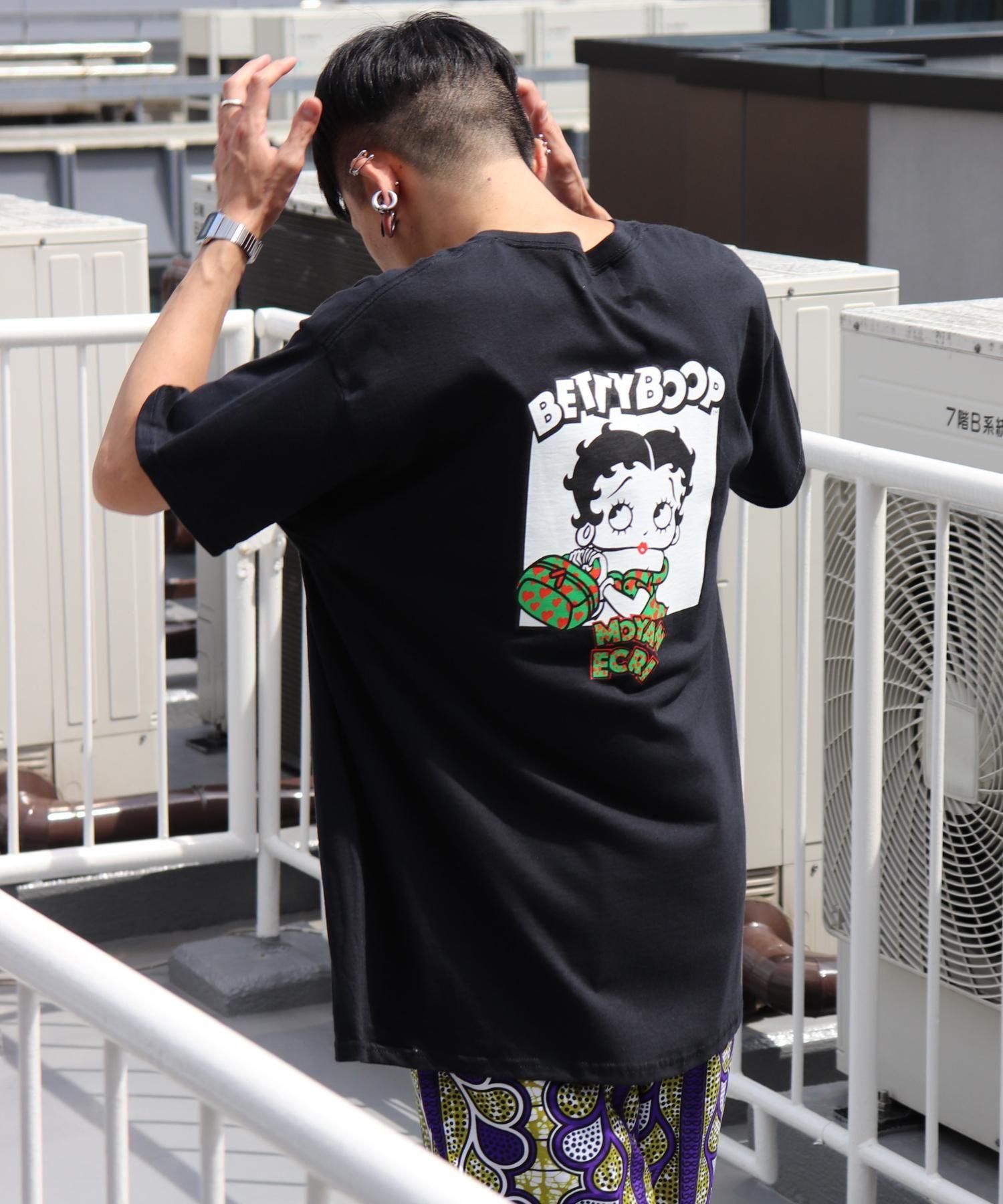 a-nation 2025 Betty Boop コラボ Tシャツ Lサイズ BETTY BOOP 【2025春夏新作】ブレイブマン × ベティブープ