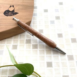 【サペリ】木製ボールペン(ノック式)
