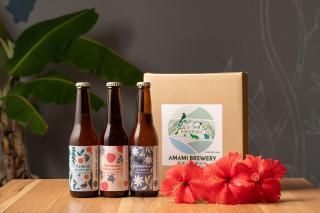 トロピカルAROMAシリーズ3種詰め合わせギフトセット(たんかんヘイジーIPA/すももハイビスカスIPA/ジャスミンセゾン)