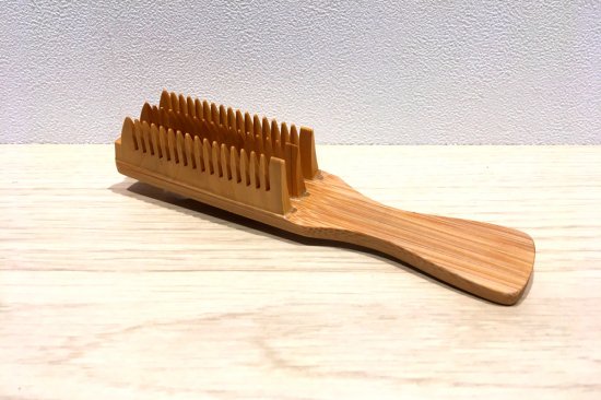 つげ櫛すす竹ヘアーブラシ - 八木竹工業オンラインストア