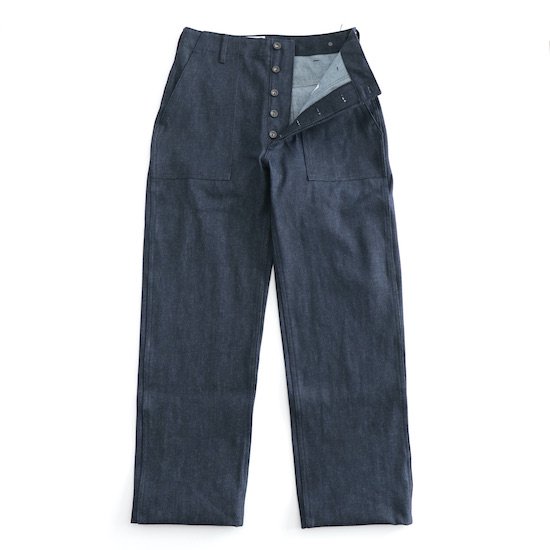 EG WORKADAY / FATIGUE PANT INDIGO CONE DENIM