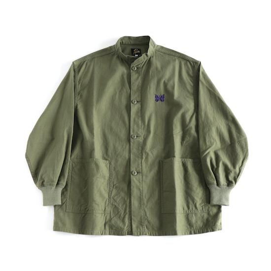 NEEDLES / S.C. ARMY SHIRT *BACK SATEEN