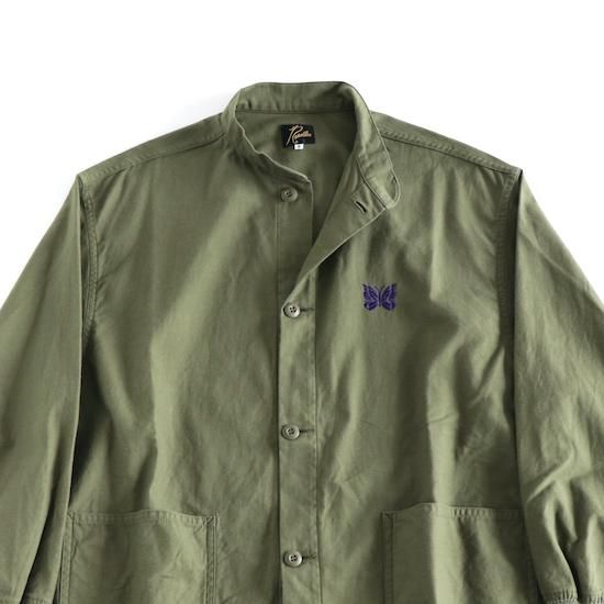 NEEDLES / S.C. ARMY SHIRT *BACK SATEEN