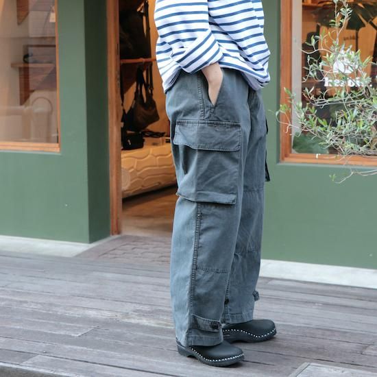 ブルー×レッド outil/pantalon blesle（gray）M47 domainincite.com