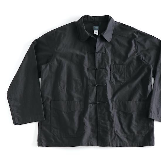 ポストオーバーオールズ POST O'ALLS モールスキンチャイナジャケット 167029010_o3.jpg?