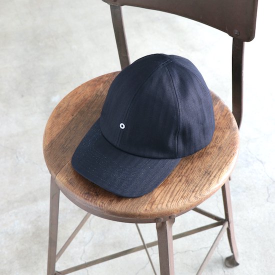 POST O'ALLS / POST Ball Cap *Herringbone Denim