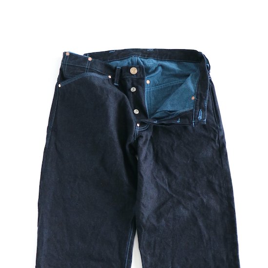 TENDER Co. / TYPE 132 WIDE JEANS *Woad Dyed